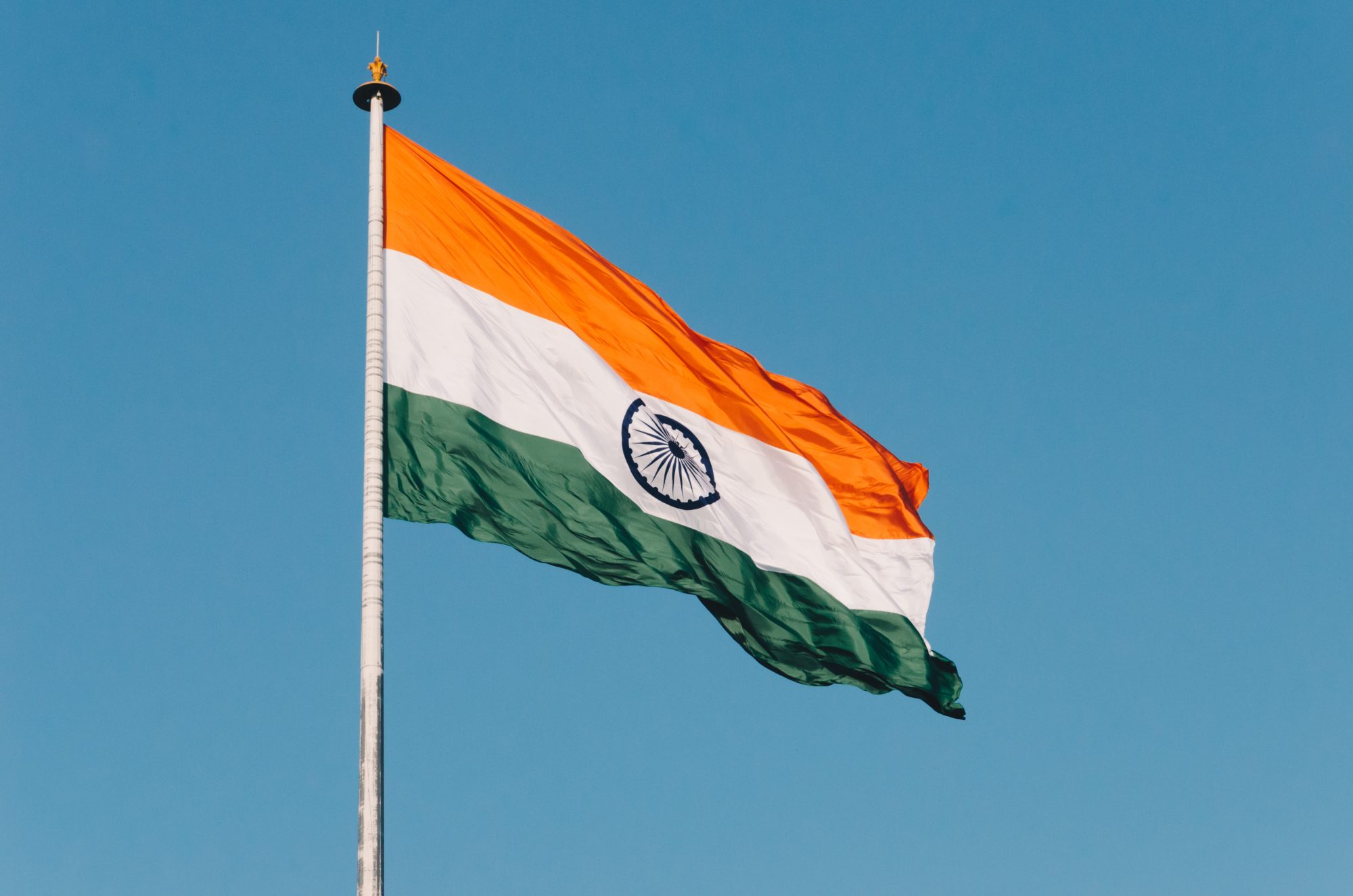 The image contains the Indian flag